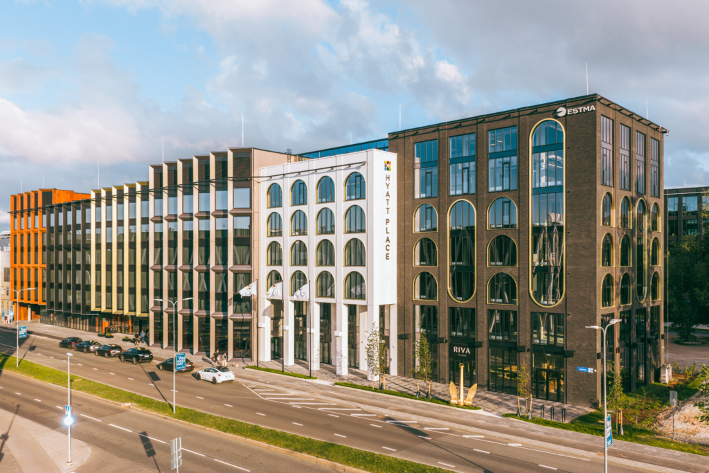Hyatt place hotell ja Ankru büroohoone — Merko Group