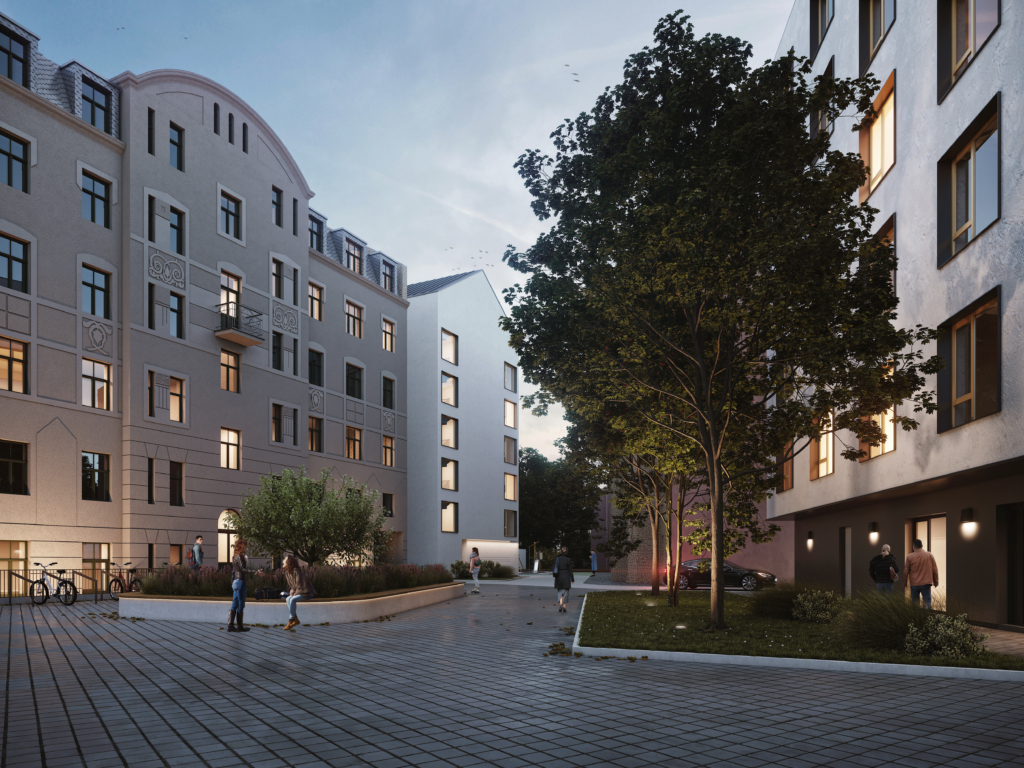 Pētersala residential project — Merko Group